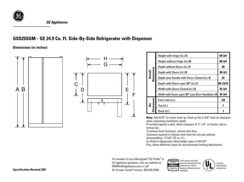 GEAppliances GSS25SGM User instructions