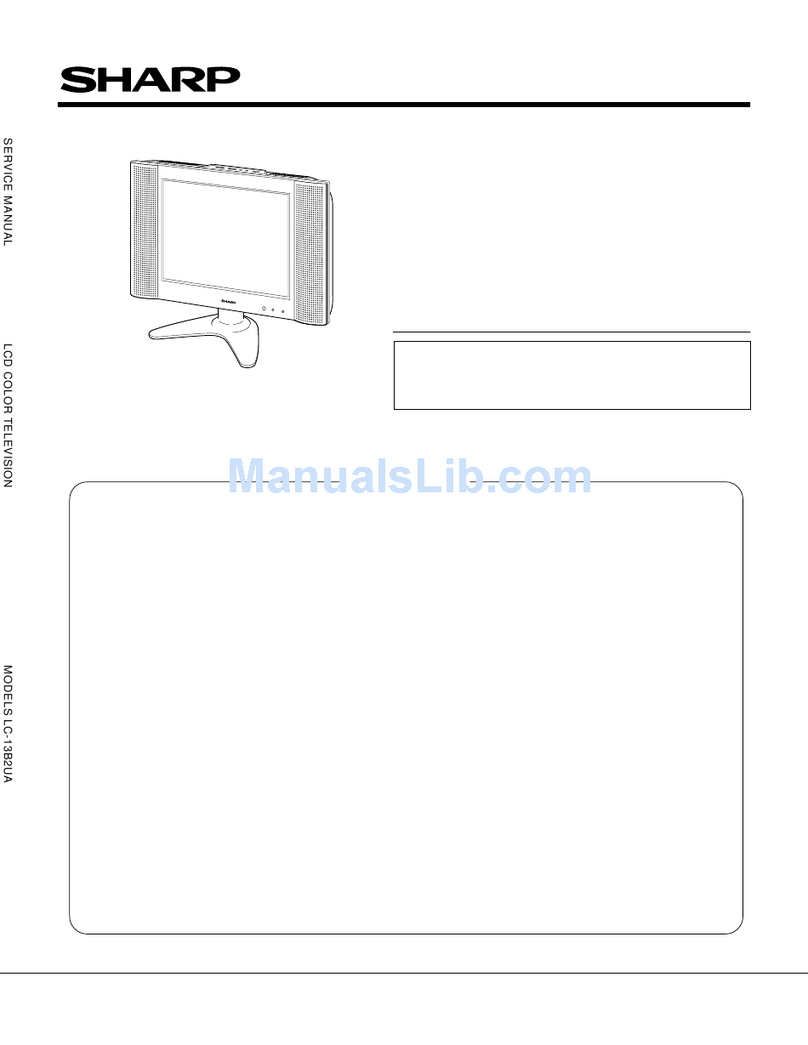 Sharp LC-13B2UA User manual