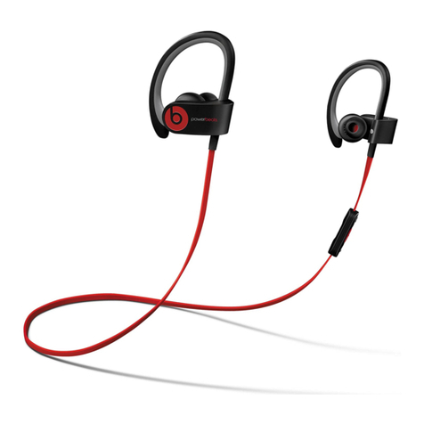 Beats powerbeats 2 B0516 quick start guide