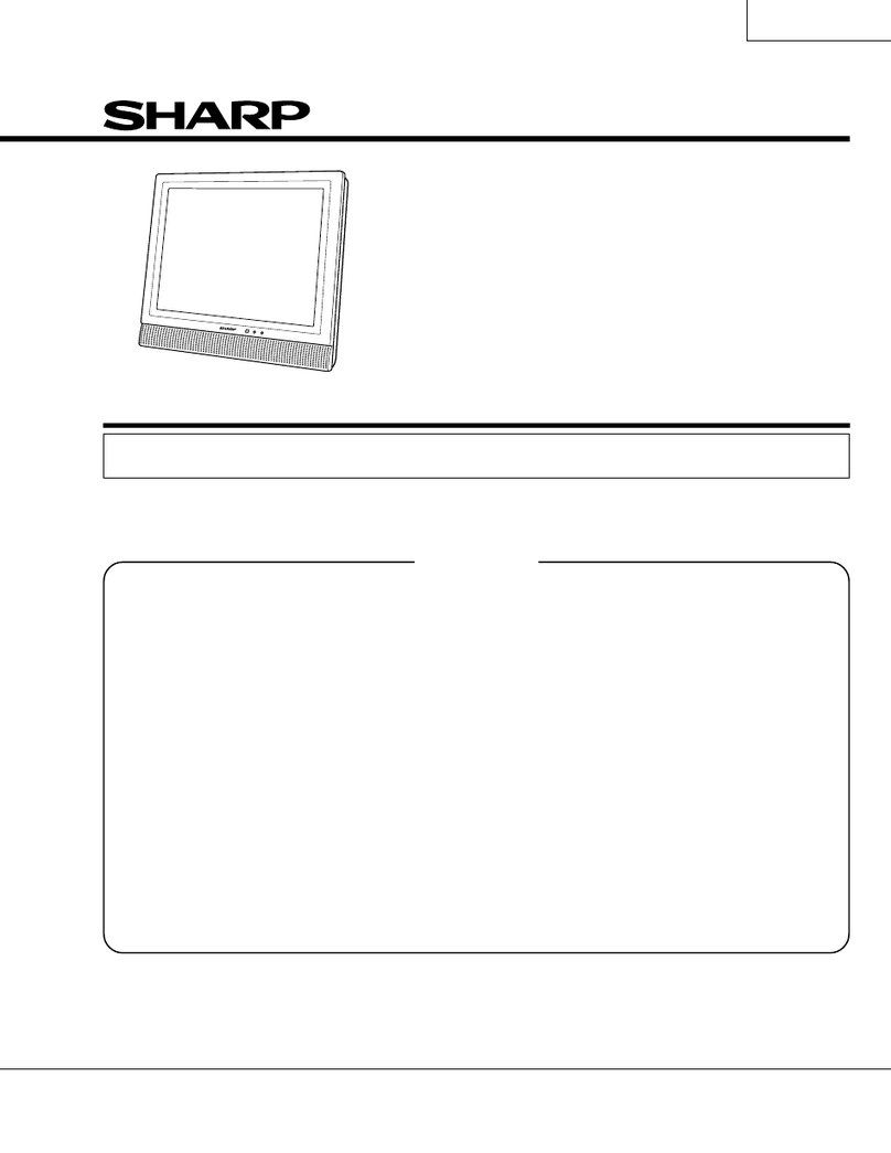 Sharp Aquos LC 20E1U User manual