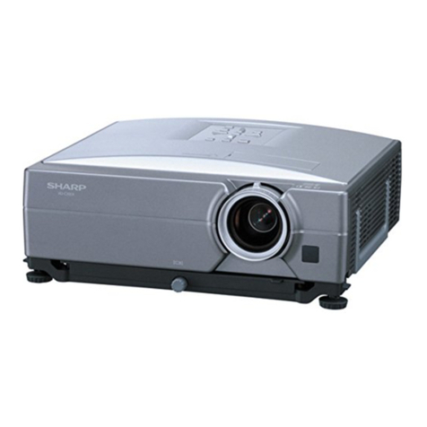 Sharp Notevision XG-C330X Service manual