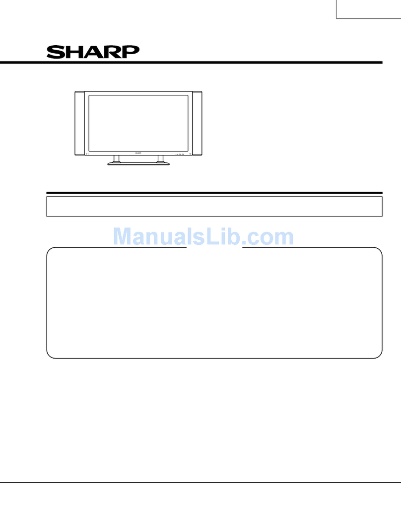 Sharp PZ-43HV2 User manual