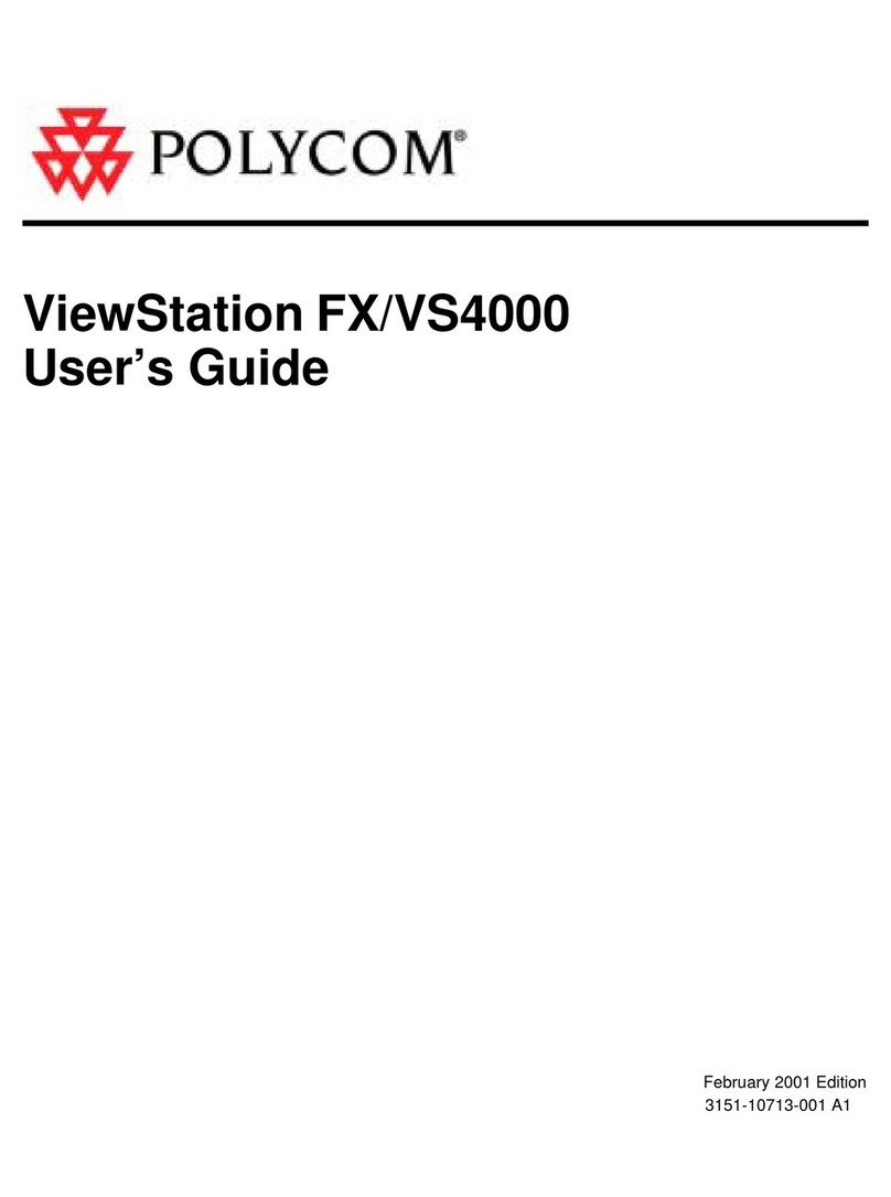 Polycom ViewStation FX user guide