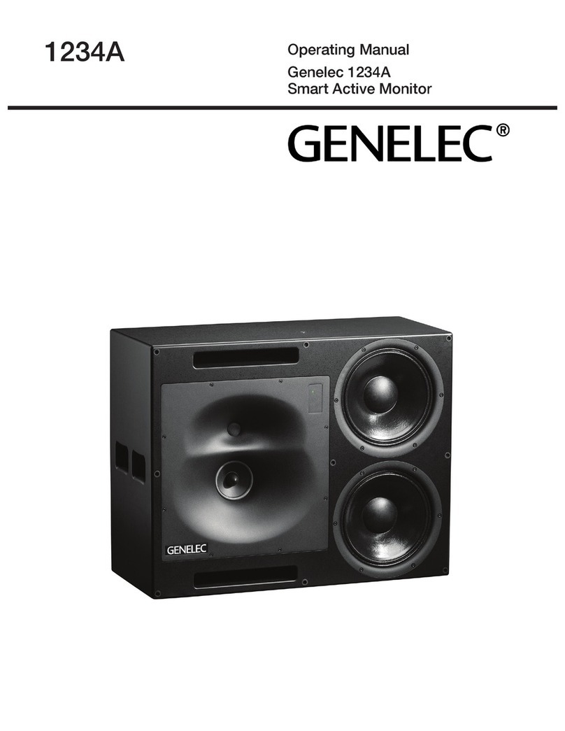 Genelec 1234A User manual