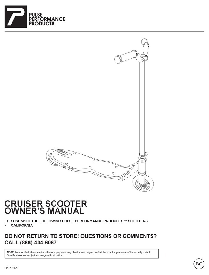 Pulse Performance Products CALIFORNIA owner's manual