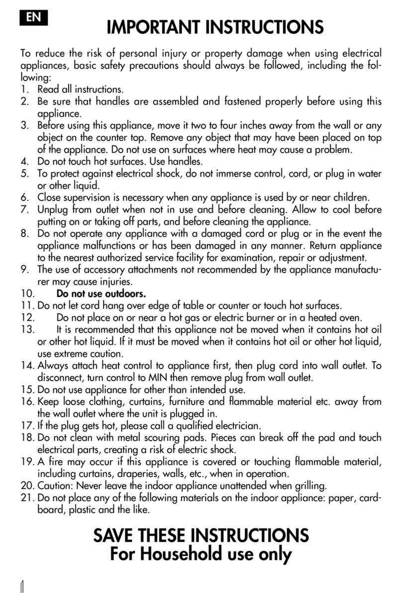 DeLonghi bg45 instruction manual