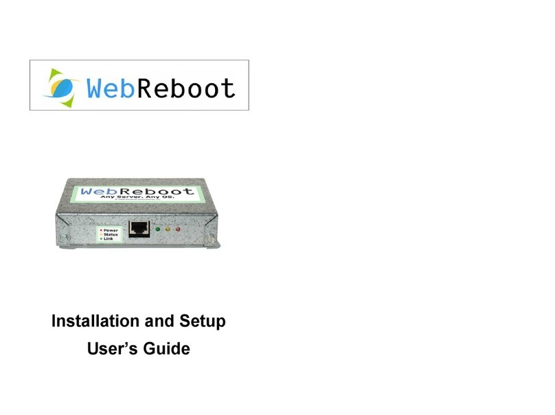 Servprise WebReboot Installation and setup user's guide