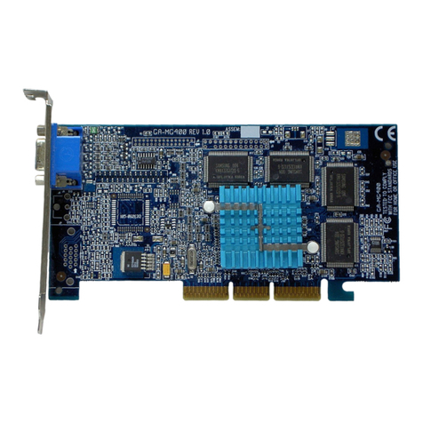 Gigabyte GA-MG400 User manual