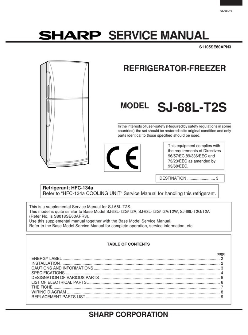 Sharp SJ-68L-T2S User manual