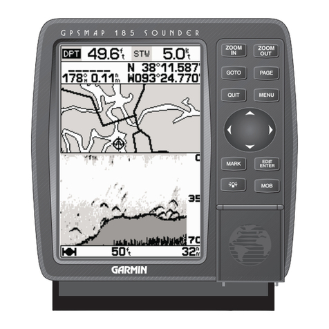 Garmin GPSMAP 185 Sounder User manual