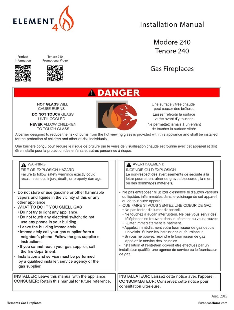 Element4 Modore 240 User manual