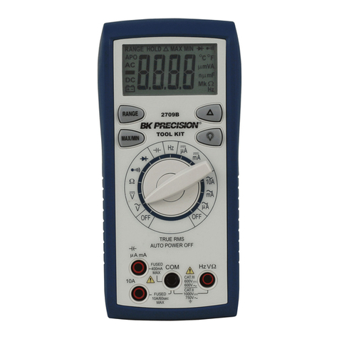 B+K precision 2709B User manual B+K precision 2709B User manual