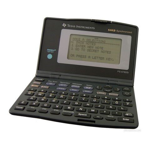 Texas Instruments PS-6760Si Guide book