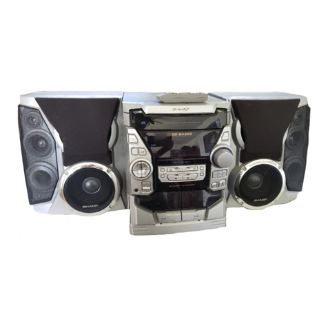Sharp CD-BA200 User manual