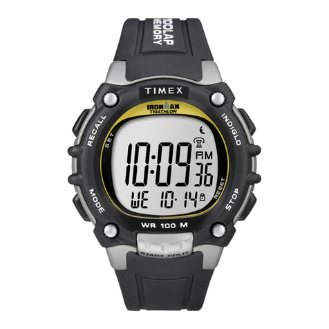 Timex 100 Lap Ironman Triathlon with the FLIX User manual