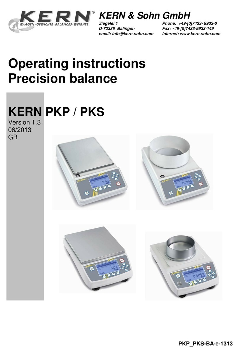 KERN PKS 200-3 User manual