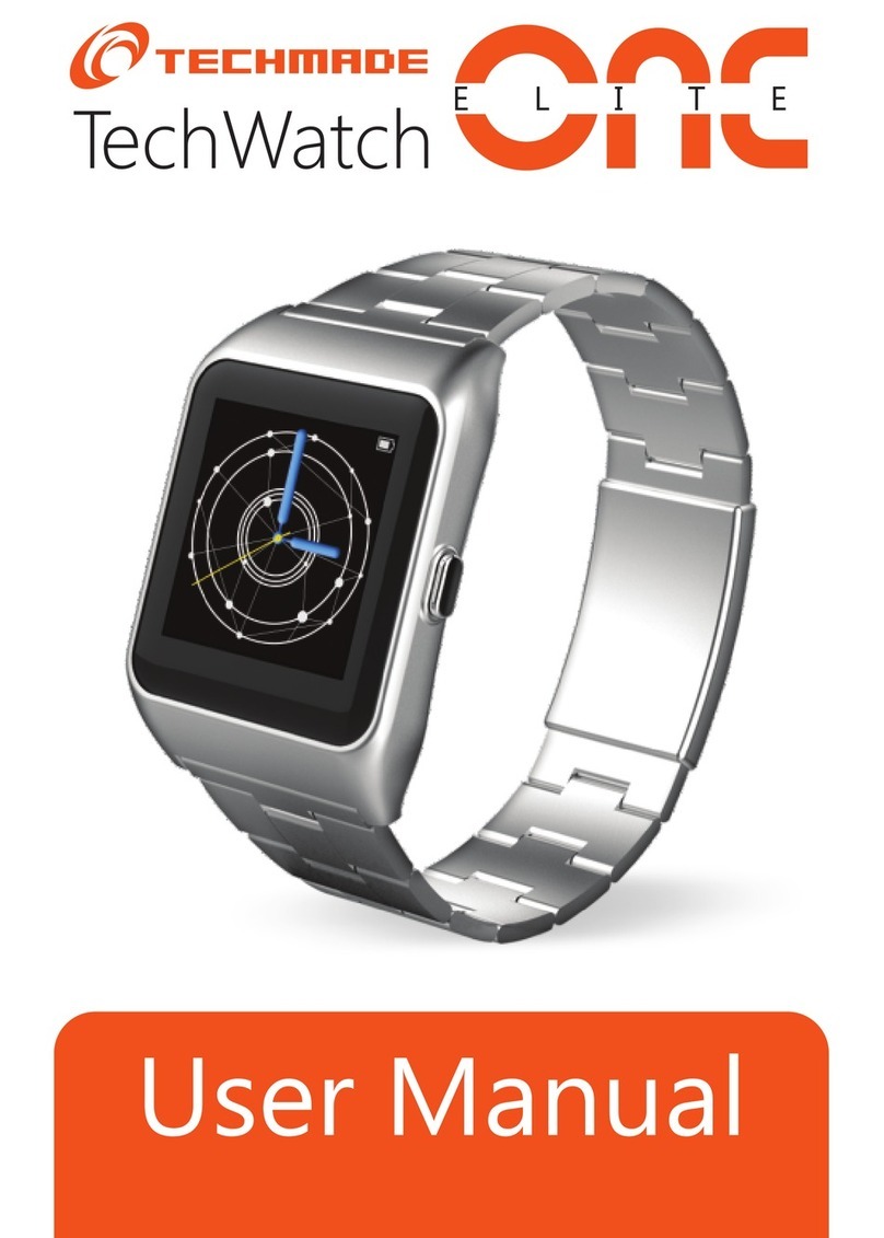 Techmade techwatch elite one user manual