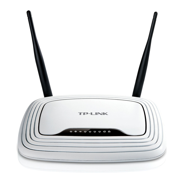 TP-Link TL-WR841N User manual