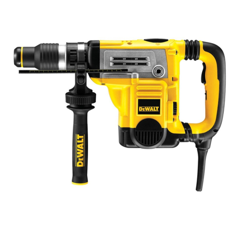 DeWalt D25601-XE User manual