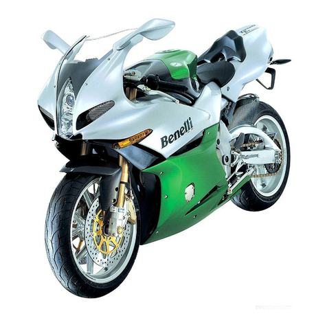 Benelli Tornado Tre Novicento 903 Instruction manual