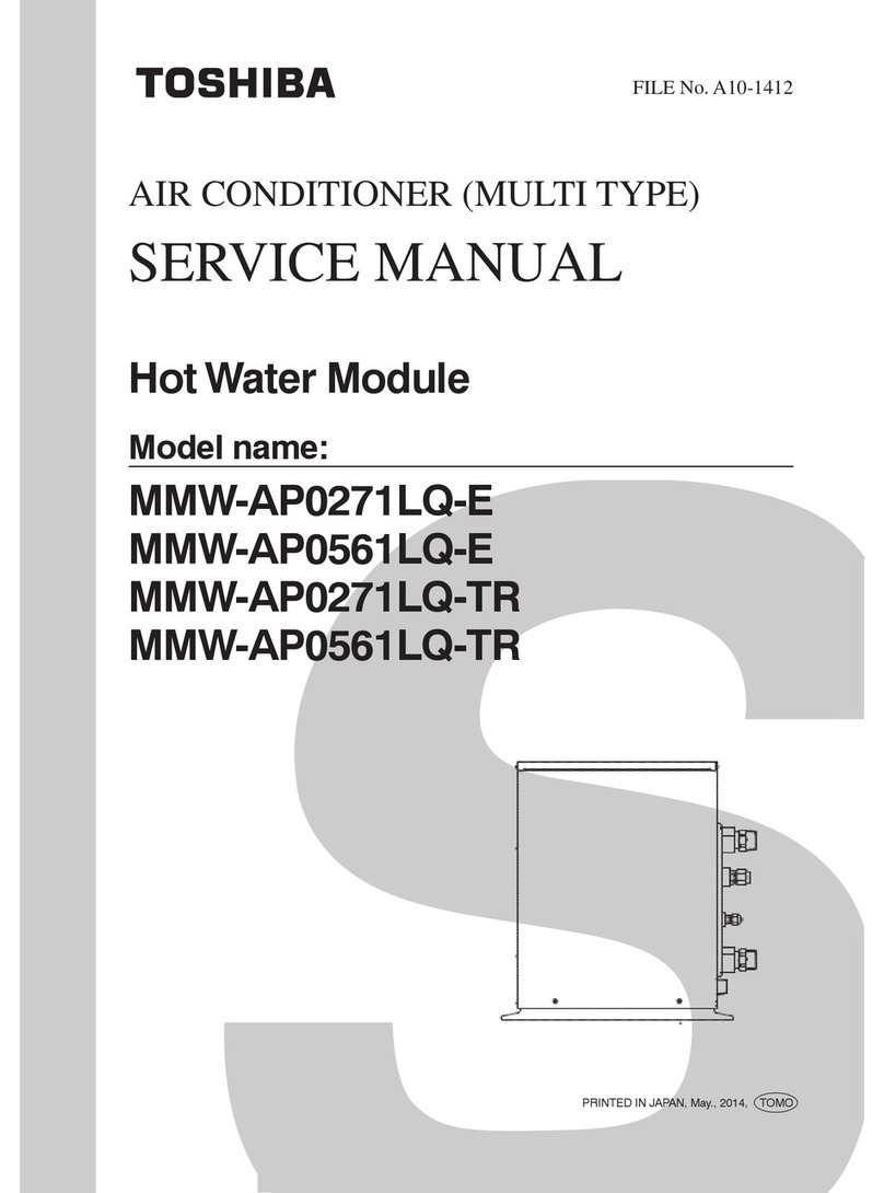Toshiba MMW-AP0271LQ-E User manual