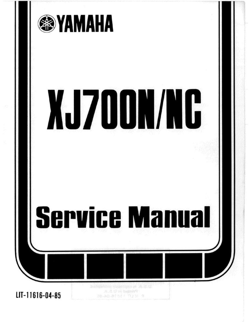 Yamaha XJ700N User manual