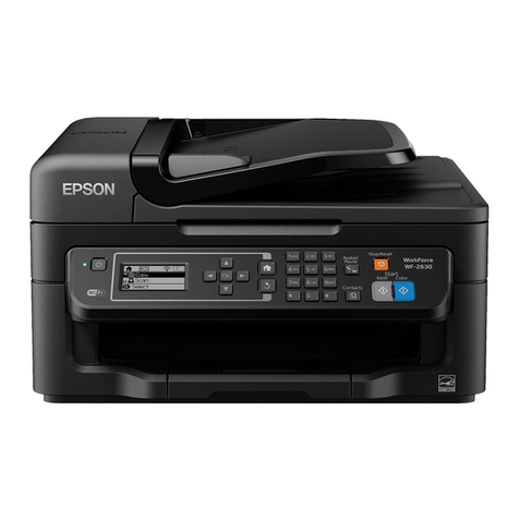 Epson workforce wf-2630 User manual
