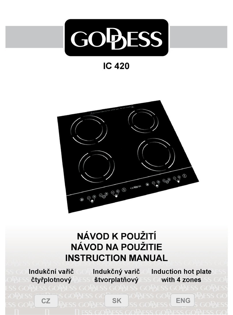 Goddess IC 420 instruction manual