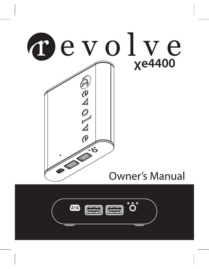 Revolve Electronics XE4400 owner's manual