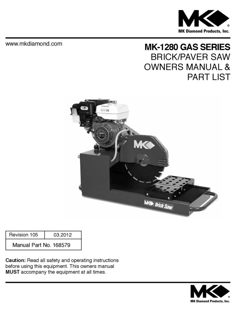MK MK-1280 Owner's manual & parts list