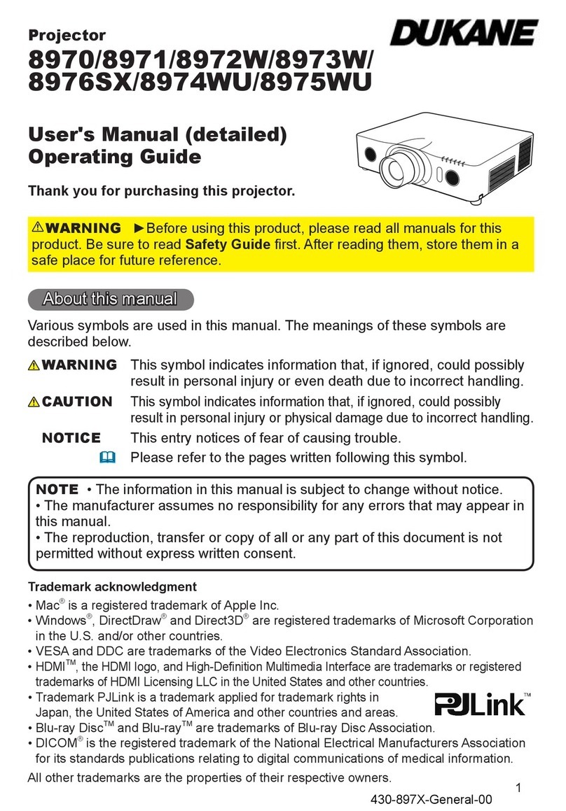 Dukane 8970 user manual
