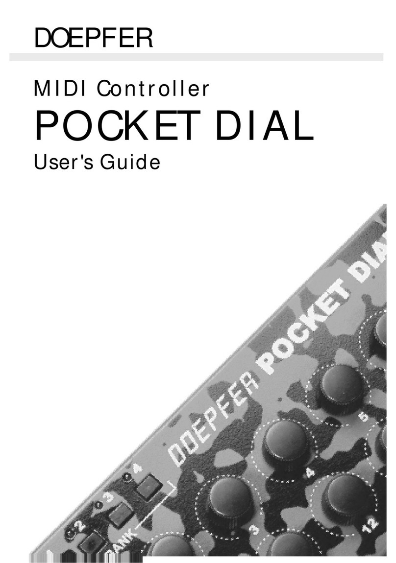 DOEPFER POCKET DIAL User manual