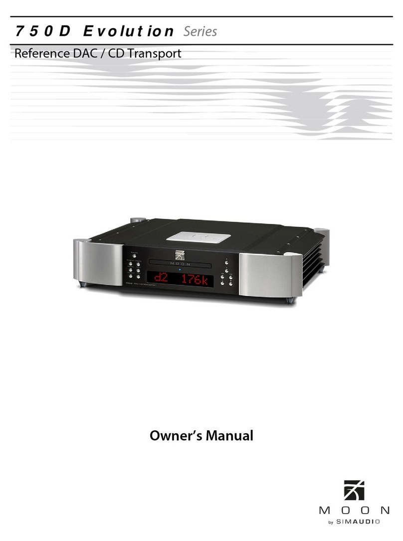 moon MOON 750 D User manual