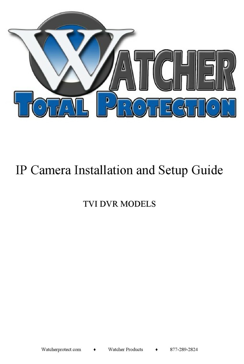 Watcher TVI Installation and setup guide