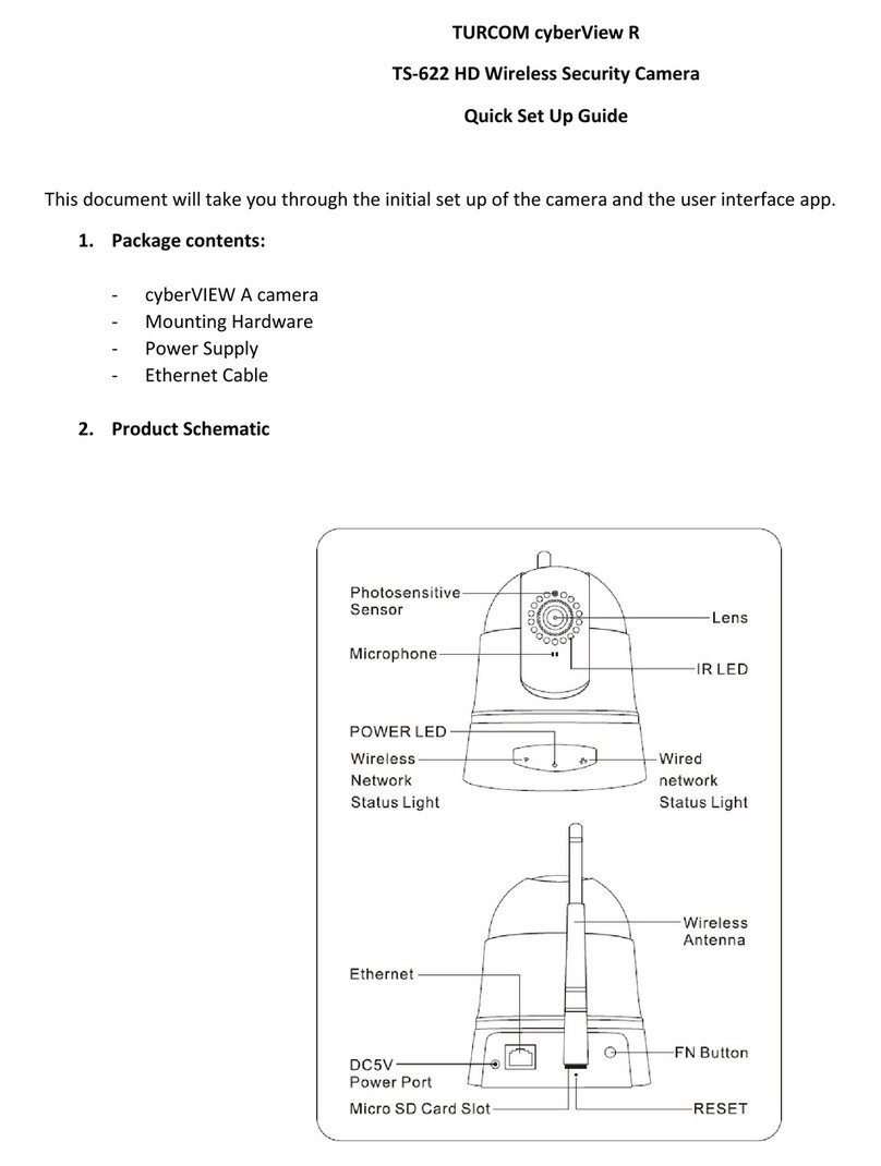 Turcom cyberView A TS-622 Quick setup guide