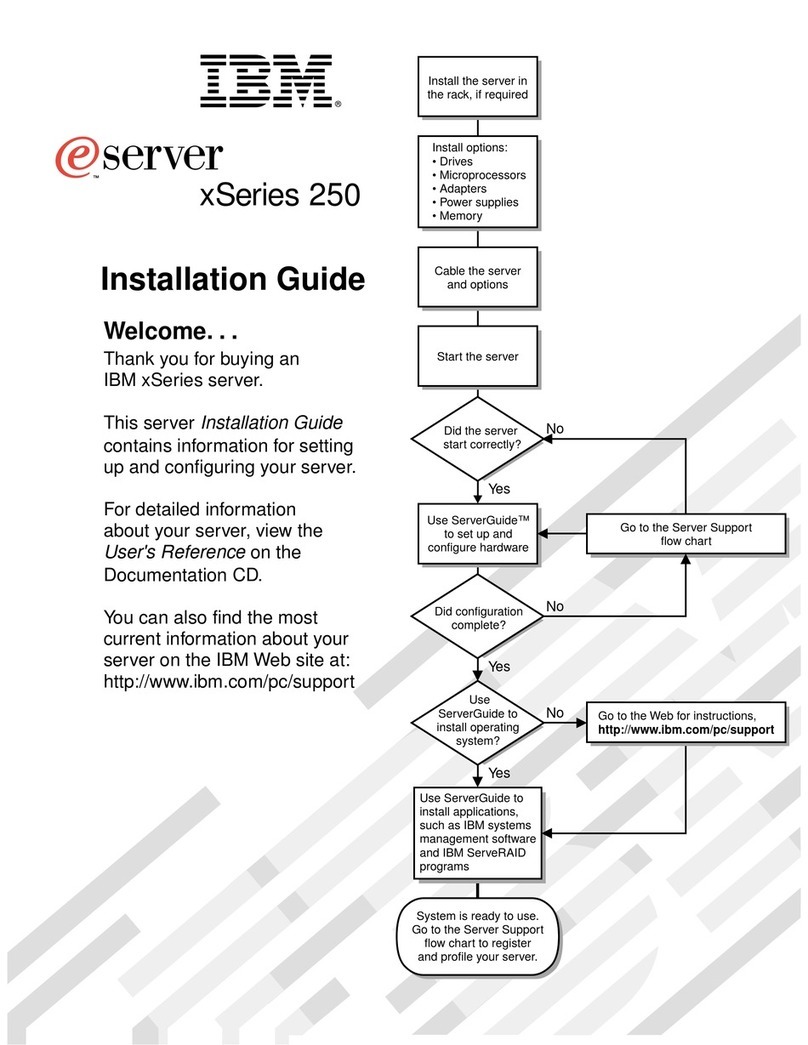 IBM eServer 250 xSeries User manual