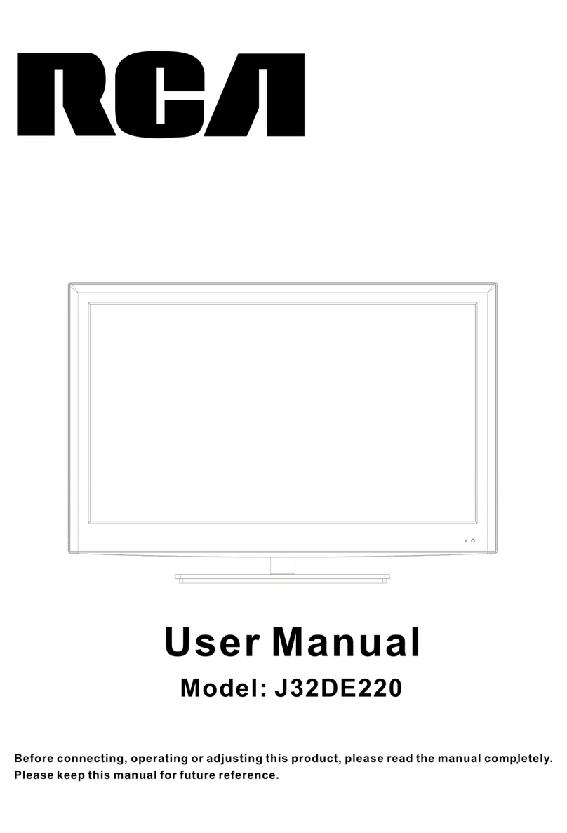 RCA J32DE220 User manual