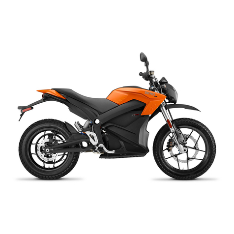 Zero Motorcycles 2016 ZERO DSR owner's manual