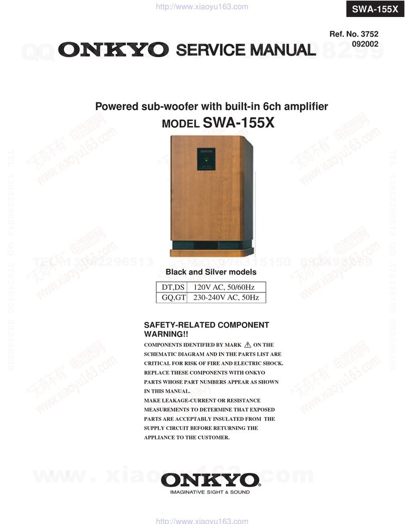 Onkyo SWA-155X User manual