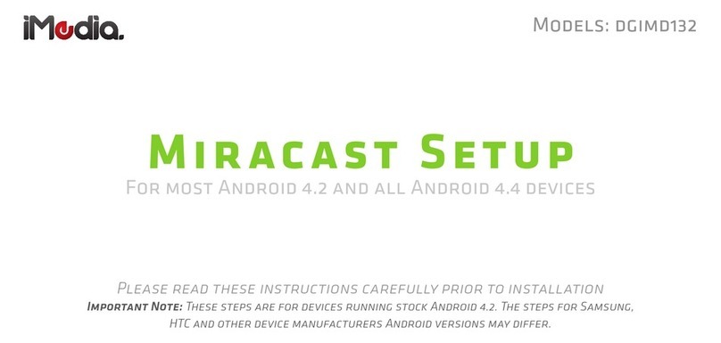 DigiSender iMedia Screencast 2.2 DGIMD132 instructions