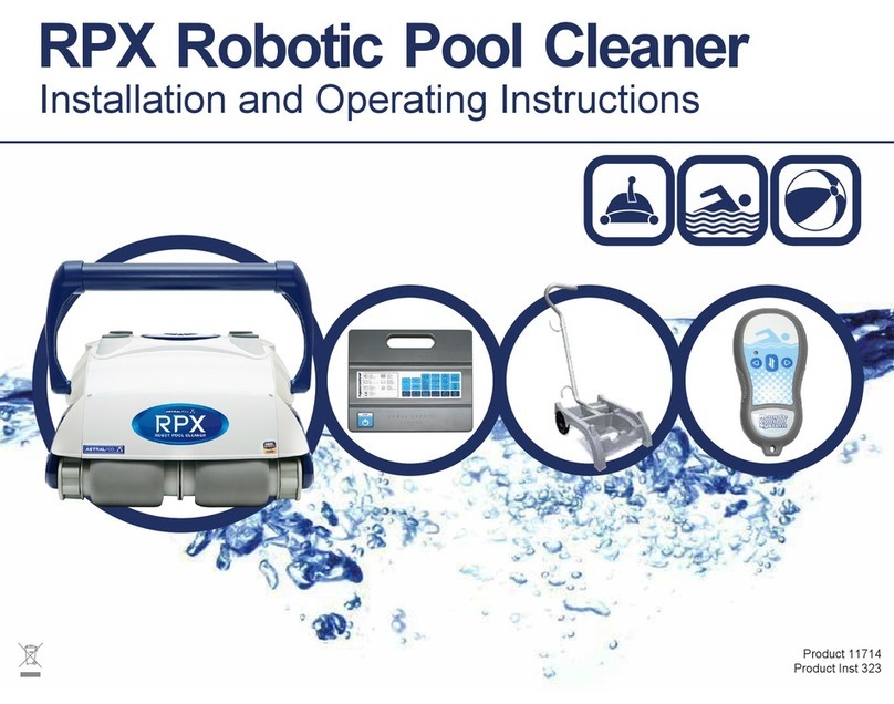 Astral Pool RPX 11714 Installation and operating instructions