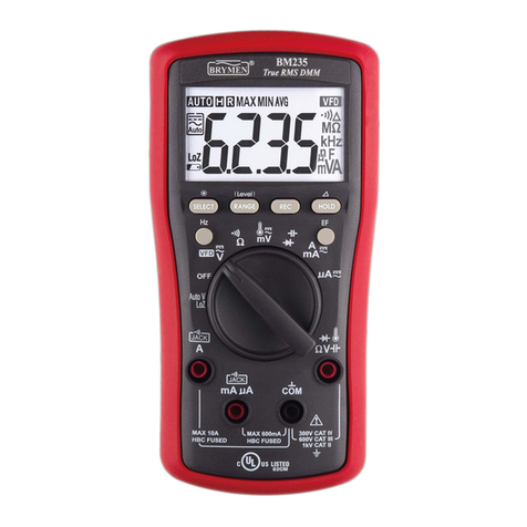 Brymen EEVblog BM235 user manual