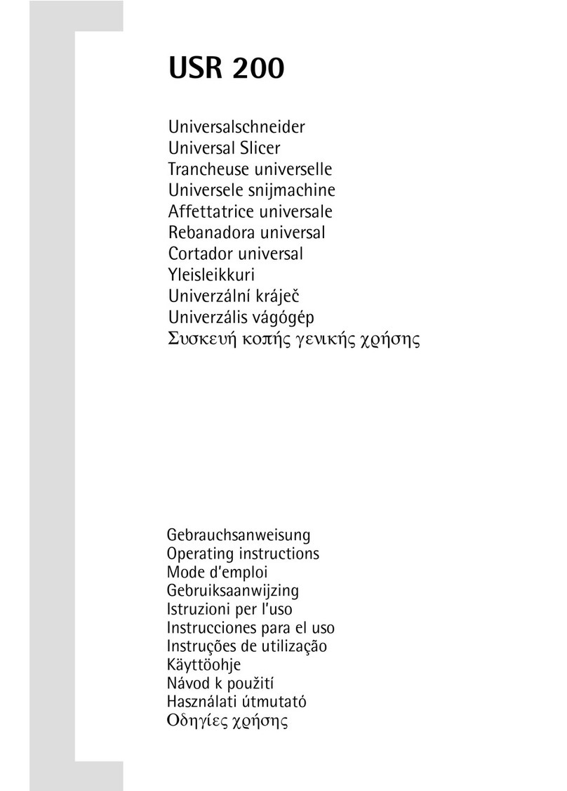 AEG USR 200 User manual