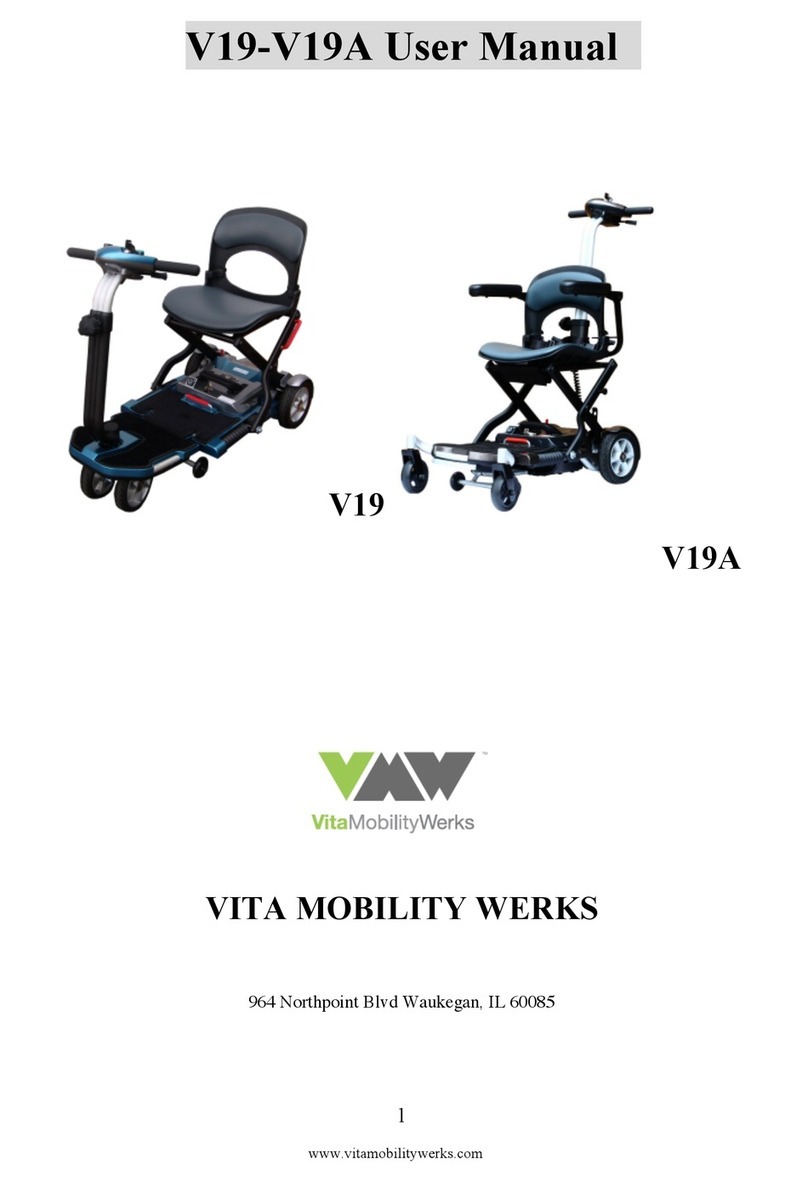 Vita Mobility Werks V19 user manual