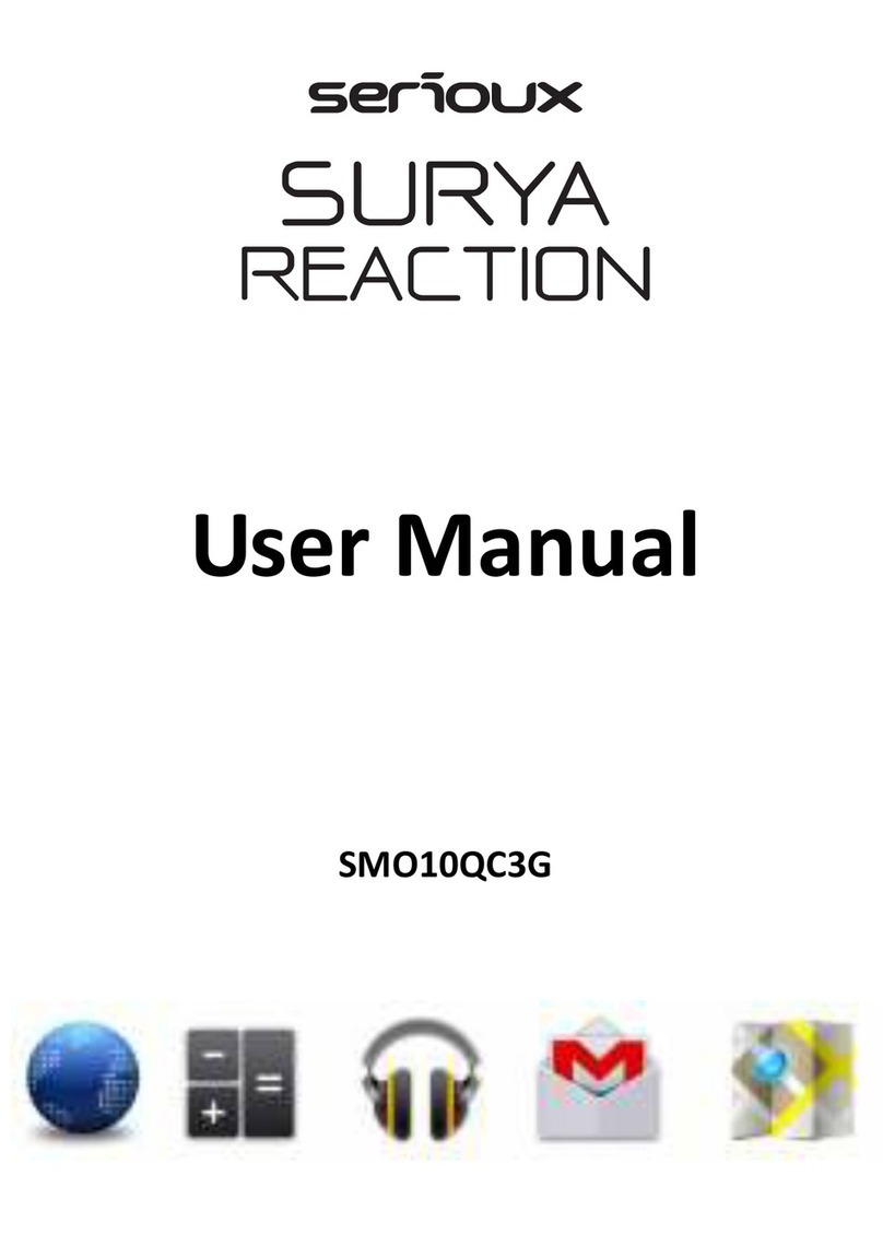 Serioux Surya Reaction SMO10QC3G user manual