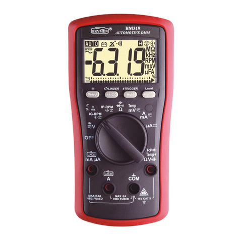 Brymen BM315s user manual
