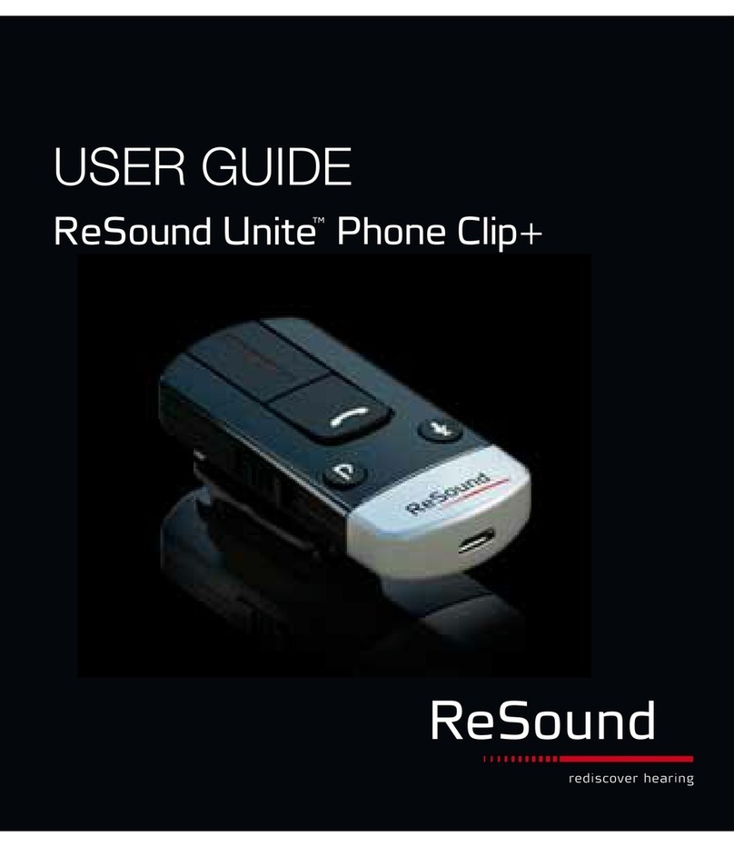 ReSound Phone Clip+ user guide