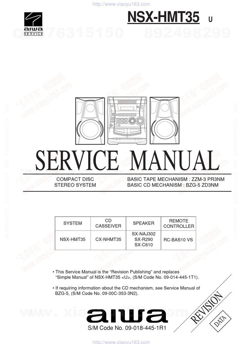 Aiwa NSX-HMT35 User manual