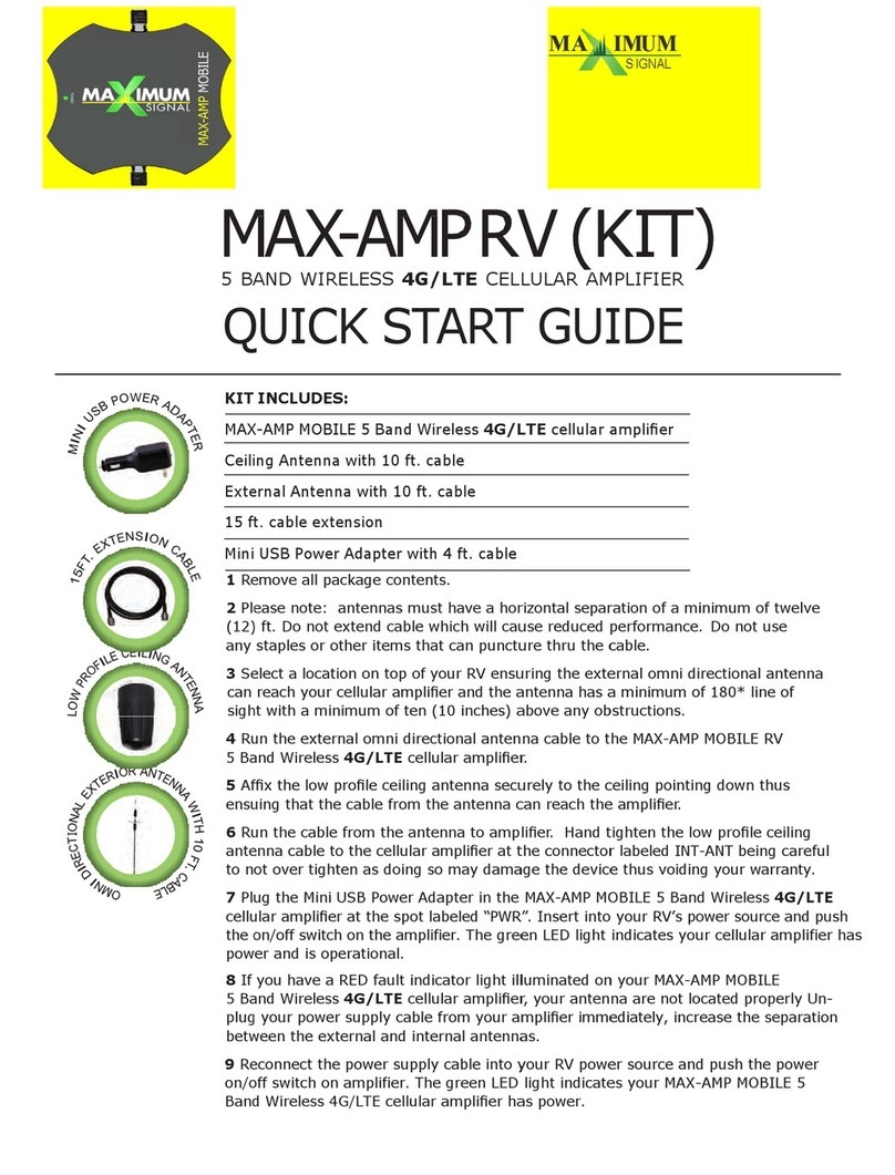 Maximum MAX-AMP RV quick start guide