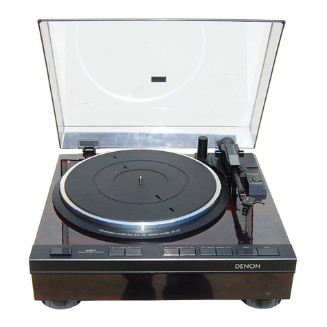 Denon DP-47F User manual